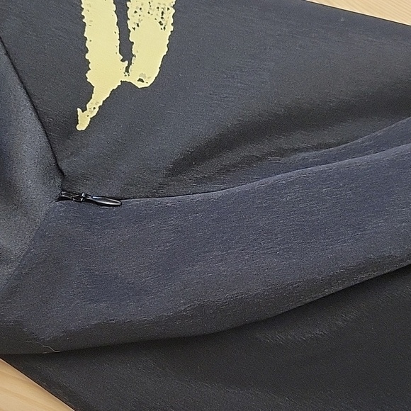 MARIE SAINT PIERRE Asymmetrical One Shoulder Graphic Dress XS - Picture 8 of 10